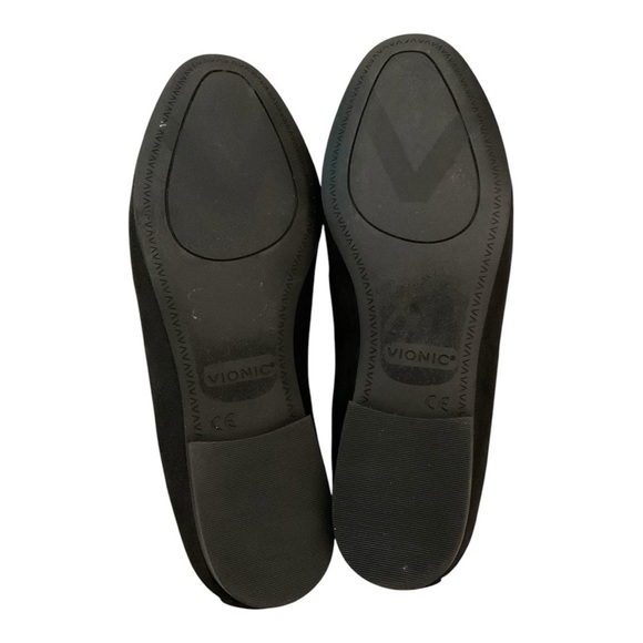 Vionic Willa Sleek Black Shimmer Ladies Size 7 - Picture 5 of 7